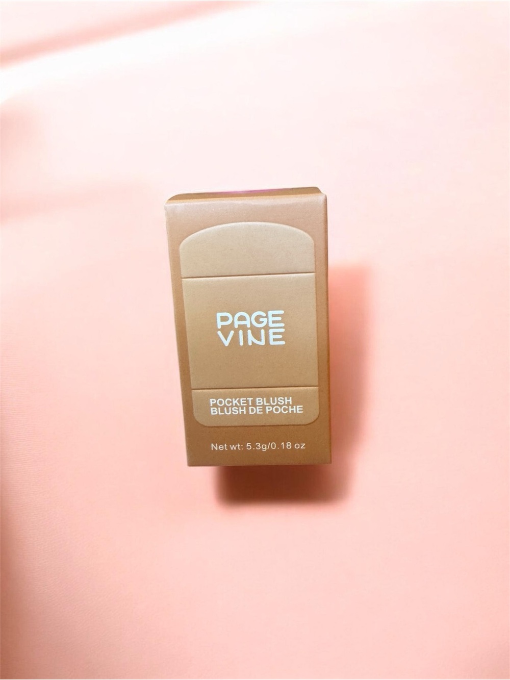 Page Vine Pocket Blush 5.3g / 0.18 oz New in Box